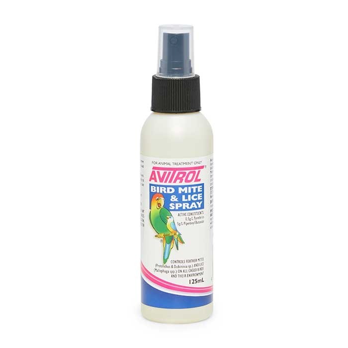 Mite & Lice Bird Spray 125ml Pet