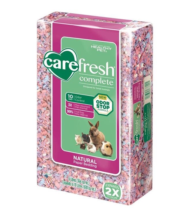 carefresh guinea pig food