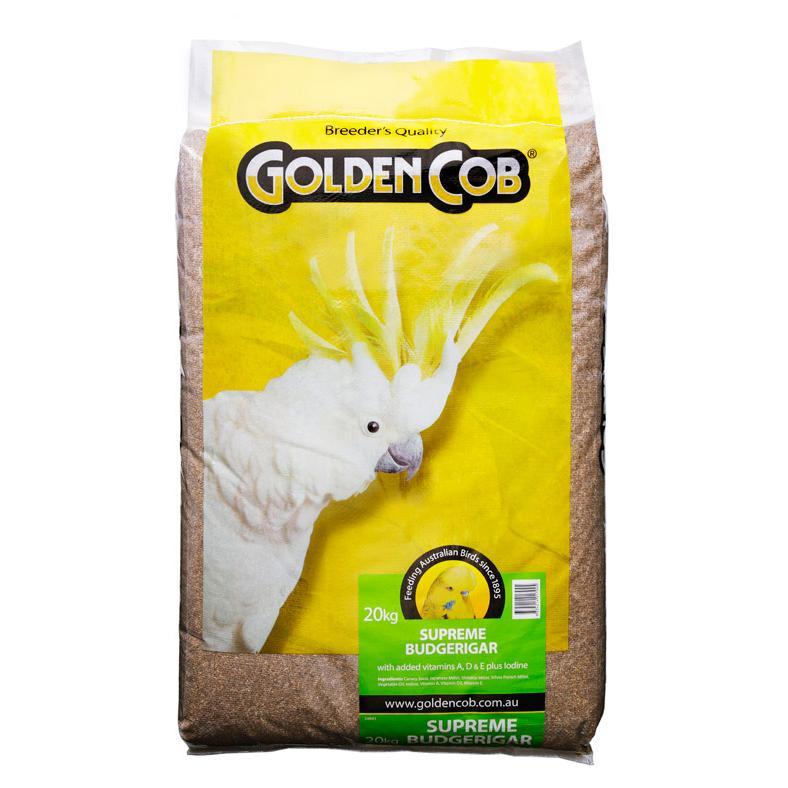 GoldenCob Supreme Budgerigar Mix 20kg Pet