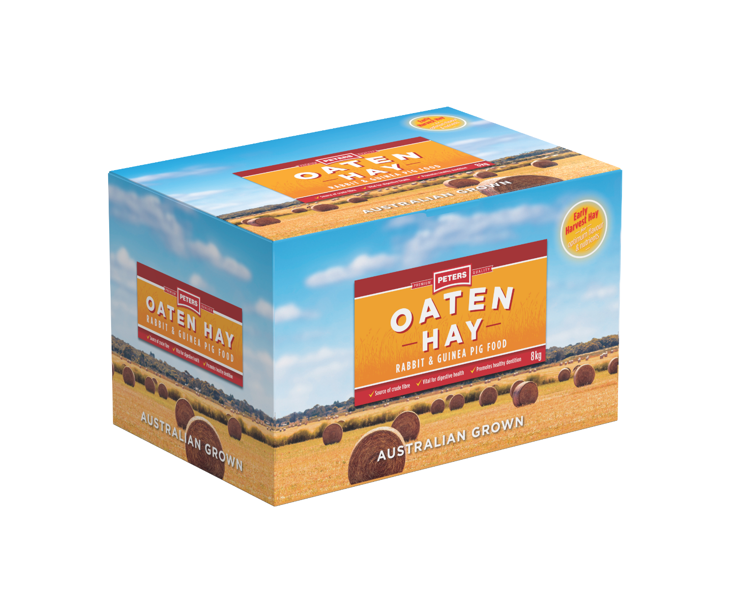 Oaten Hay Box 8kg Pet