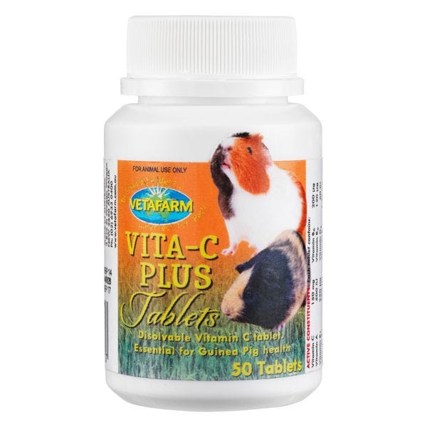 Origins Vita-C Plus Dissolvable Guinea Pig Supplement 50pk - Planet Pet