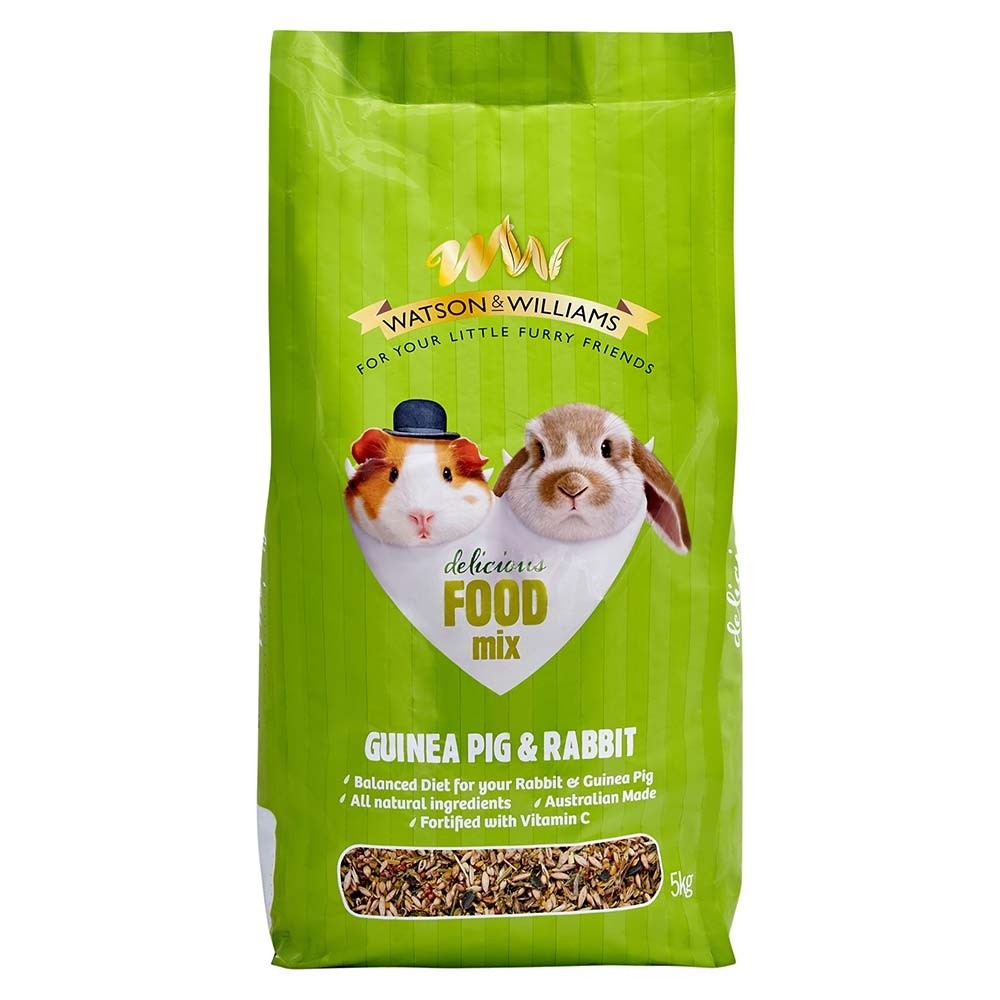 Watson & William Rabbit & Guinea Pig Food Mix 5kg Pet